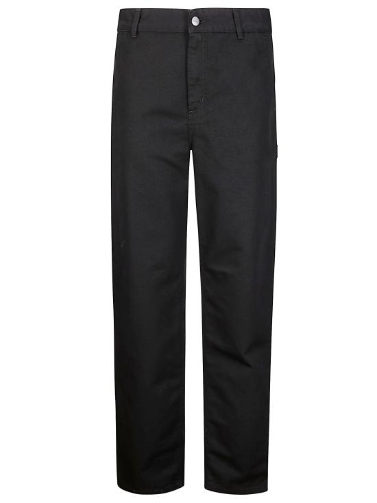26FW 칼하트 WIP 허버드 캔버스 피어스 팬츠 I032966 8902 BLACK RINSED DOM