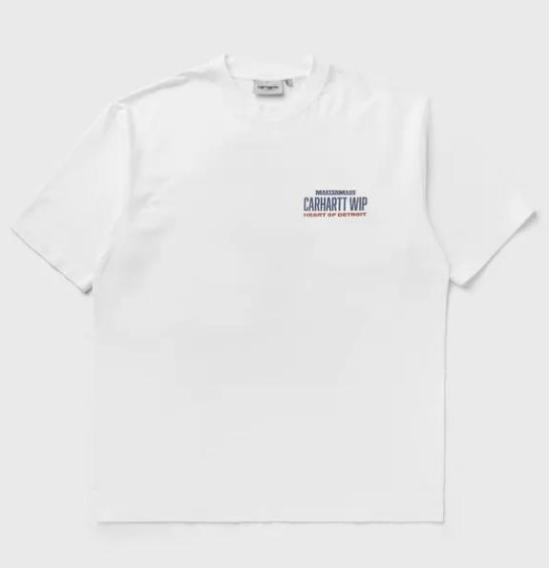 25FW 칼하트 WIP 반팔 티셔츠 I035209 02 60 White