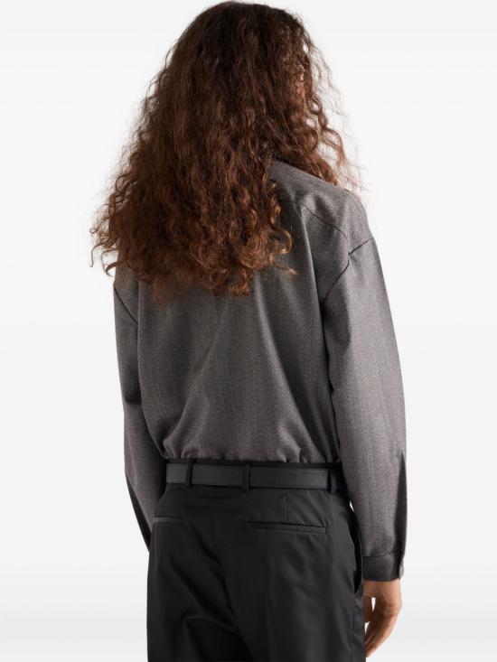 25FW 프라다 셔츠 SC824SOOO15O1 F0031 Grey - PRADA