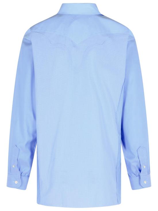 25FW 마르지엘라 긴팔 셔츠 S50DT0062 MTN109961 Light Blue - MAISON MARGIELA