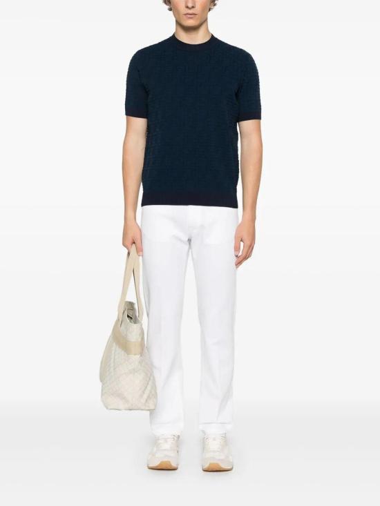  펜디 스트레이트 팬츠 FLP288AUAHF0QA0 White - FENDI