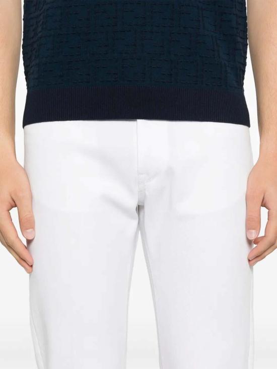  펜디 스트레이트 팬츠 FLP288AUAHF0QA0 White - FENDI