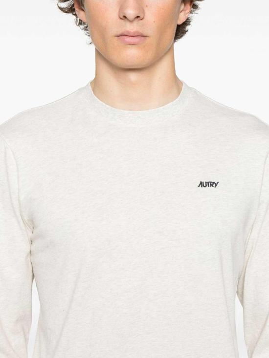 25FW 오트리 긴팔 티셔츠 LSPXA6JM Blue - AUTRY