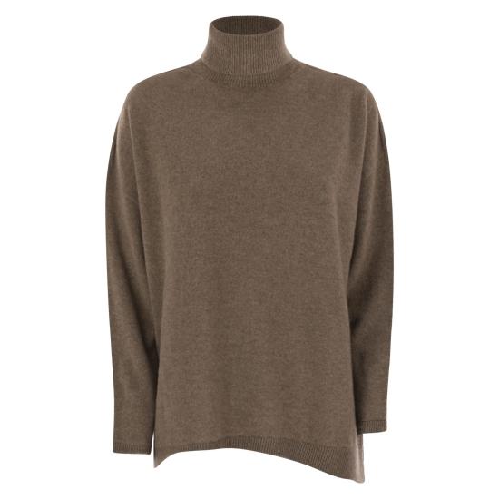 25FW 바니제 터틀넥 V58620 BROWN