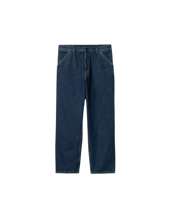 25FW 칼하트 WIP 데님 팬츠 I032024 01Q32 싱글 니 '스미스' 데님 블루 - 청바지 - CARHARTT WIP