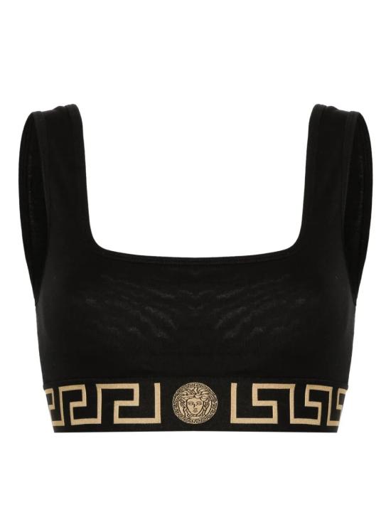 25FW 베르사체 브라 1013323 1A10011 A1008 BLACK