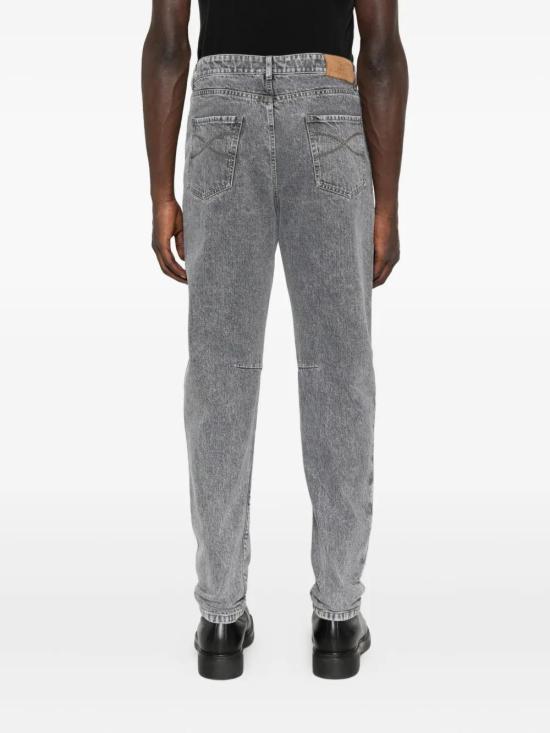 25FW 브루넬로 쿠치넬리 스트레이트 팬츠 M234PX1290C9015 C9015 DENIM MEDIUM GREY - BRUNELLO CUCINELLI