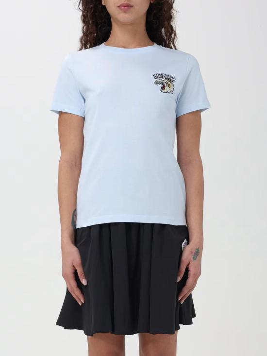  겐조 반팔 티셔츠 FE52TS1154SG 63 Blue