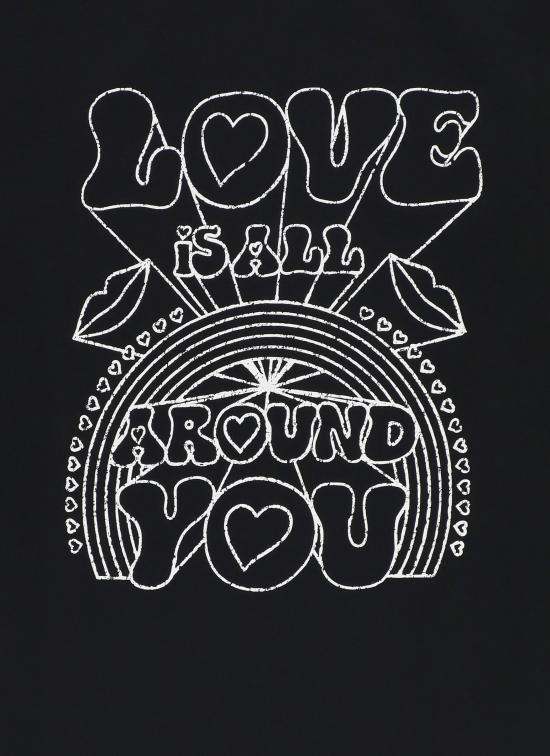 25FW [키즈] 스텔라 맥카트니 티셔츠 TX8C01 Z0434961 Black - STELLA MCCARTNEY