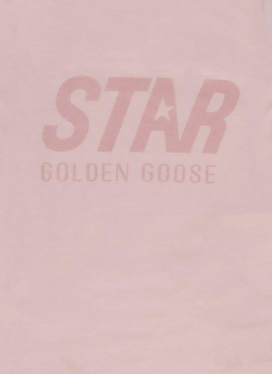 25FW [키즈] 골든구스 티셔츠 GKP01273 P002249 25523 STAR Pink - GOLDEN GOOSE