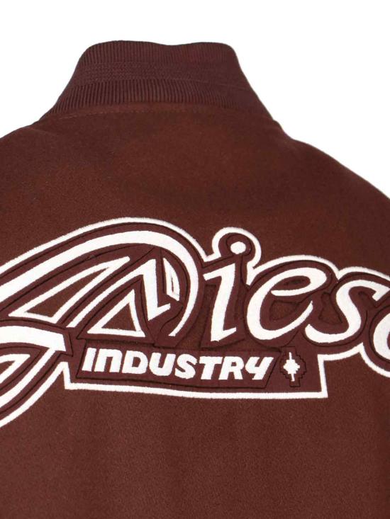 25FW 디젤 봄버 자켓 A18503 0LHAL 7FG Brown - DIESEL