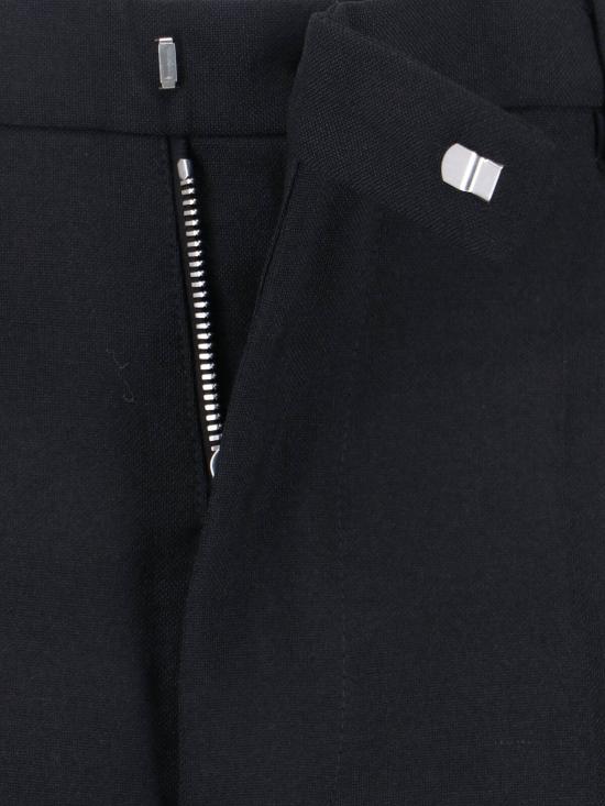 25FW 릭 오웬스 스트레이트 팬츠 RP02E4302 WGP 09 Black - RICK OWENS