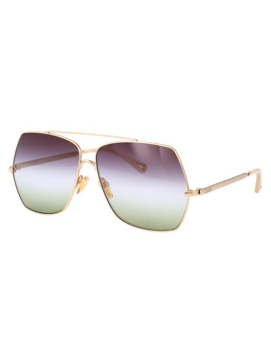 25SS 끌로에 선글라스 CH0278S 002 GOLD GOLD GREEN - CHLOE