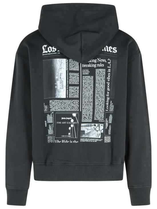 25FW 팜앤젤스 긴팔 티셔츠 PMBE029F25FLE0011003 Black - PALM ANGELS