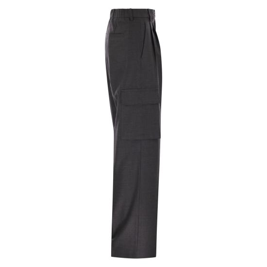 25FW 에르노 스트레이트 팬츠 PT000179D GREY - HERNO