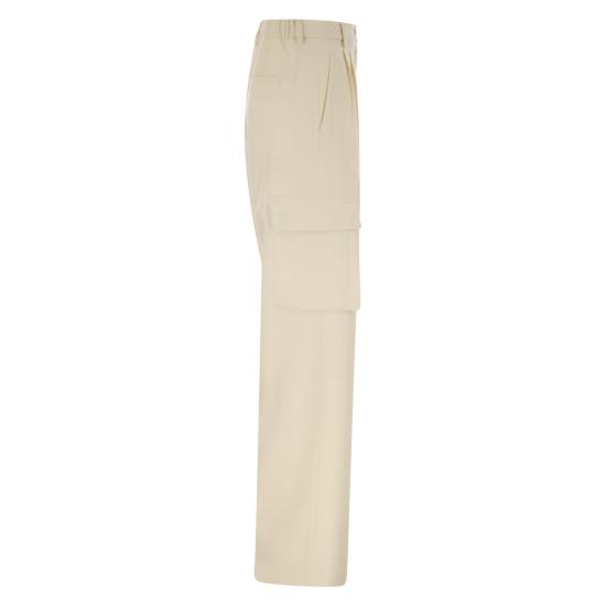 25FW 에르노 스트레이트 팬츠 PT000179D WHITE - HERNO