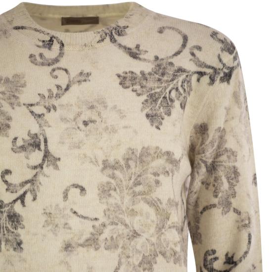 25FW 에르노 스웨터 MG00045DR CREAM - HERNO