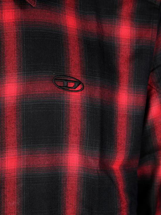 25FW 디젤 S-심플리 체크 셔츠  A185020HGBTS 9XXA - DIESEL