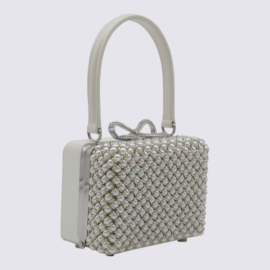 25FW 셀프 포트레이트 토트백 AW25312CCREAM WHITE - SELF PORTRAIT