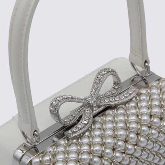 25FW 셀프 포트레이트 토트백 AW25312CCREAM WHITE - SELF PORTRAIT