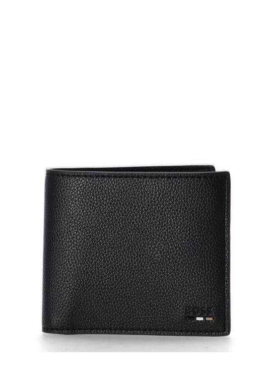 26FW 휴고보스 반지갑 50536479 001 BLACK DOM