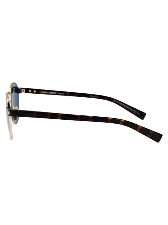 25FW 생로랑 안경 SL 707 004 SUNGLASSES GOLD - SAINT LAURENT