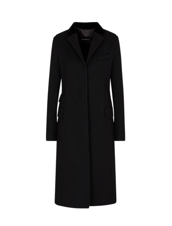 25FW 엠포리오 아르마니 코트 EW001384AF10228UC001 Black