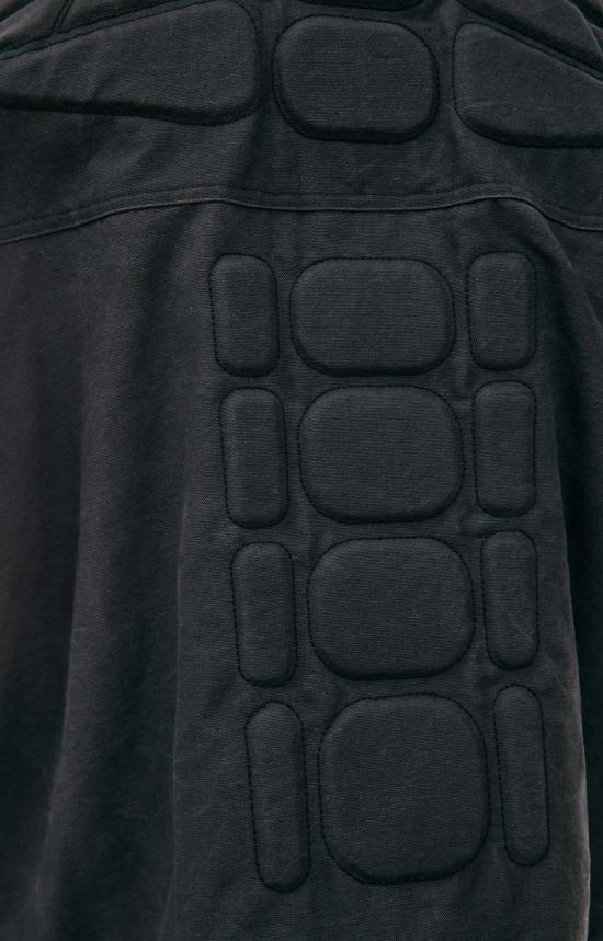  사토시 나카모토 베스트 프리덤 봄버 재킷 블랙 - SATOSHI NAKAMOTO