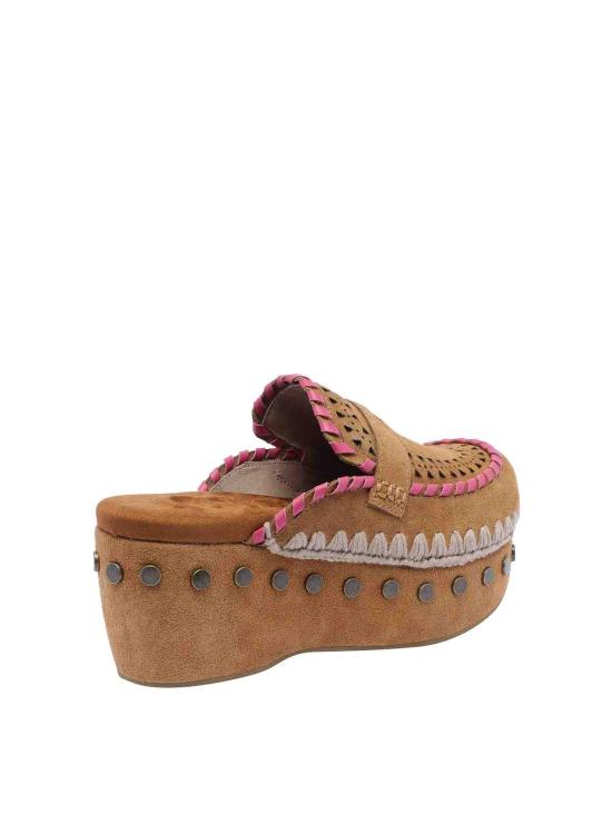 26SS 모우 뮬/슬리퍼 611004ACOG Brown - MOU