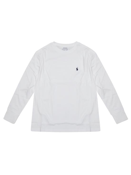 25FW [키즈] 랄프 로렌 티셔츠 323843804004 WHITE BIANCO