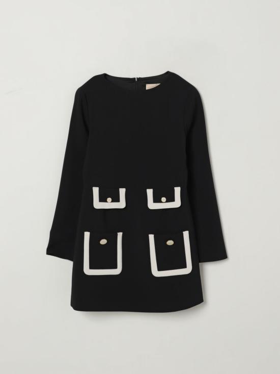 25FW [키즈] 엘리자베타프랜치 원피스 EFAB623GA085 D748 Black