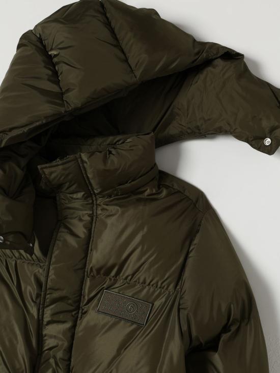 25FW [키즈] MM6 메종마르지엘라 캐주얼 자켓 M60824MM001 M6514 Green - MM6 MAISON MARGIELA