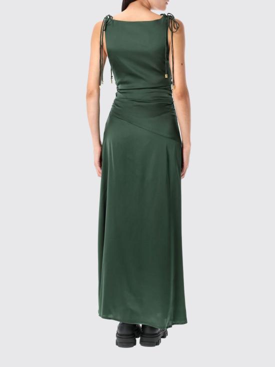 25FW 가니 롱 원피스 W0739 774 Green - GANNI