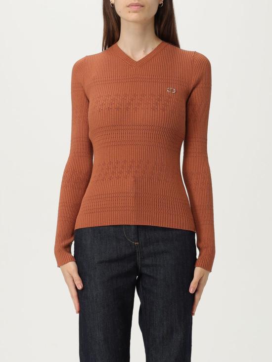 25FW 트윈셋 스웨터 252TP3241 12626 Rust