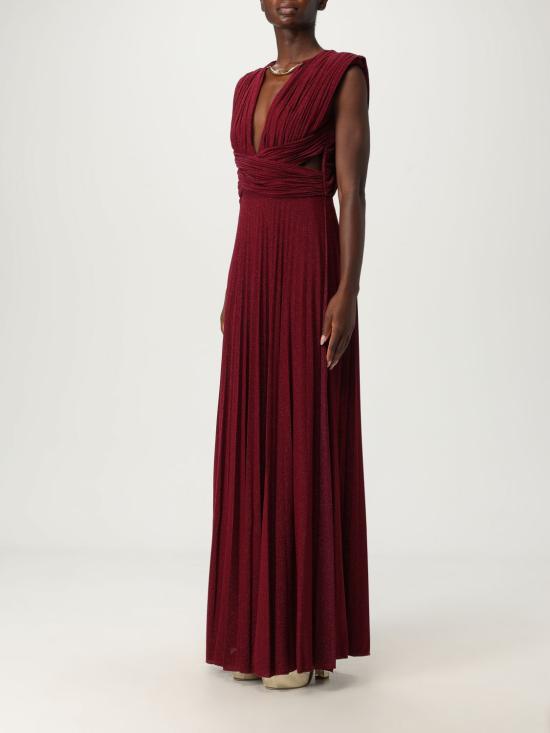 25FW 엘리자베타프랜치 롱 원피스 ABR15 EA5 Cherry - ELISABETTA FRANCHI