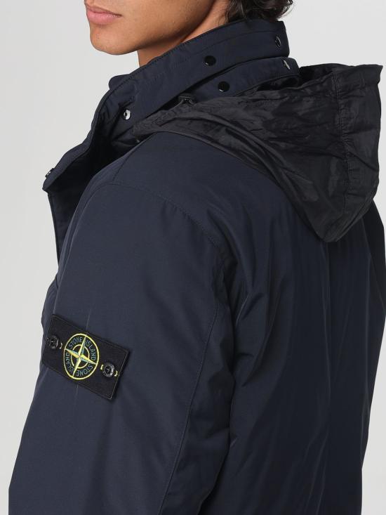 25FW 스톤 아일랜드 컴퍼스 배지 필그 자켓 4100049S0026 V0020 Blue - STONE ISLAND