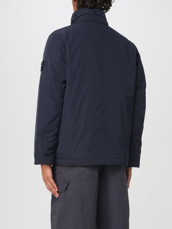 25FW 스톤 아일랜드 컴퍼스 배지 필그 자켓 4100049S0026 V0020 Blue - STONE ISLAND