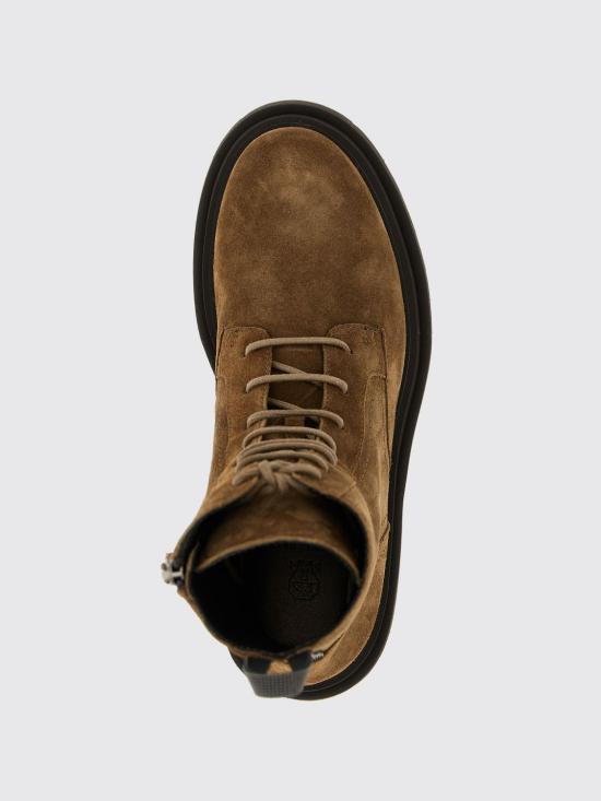 25FW 브루넬로 쿠치넬리 뮬/슬리퍼 MZSFG3036 C7495 Brown - BRUNELLO CUCINELLI