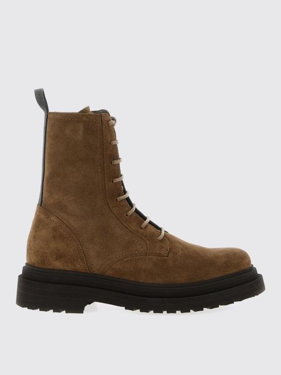 25FW 브루넬로 쿠치넬리 뮬/슬리퍼 MZSFG3036 C7495 Brown