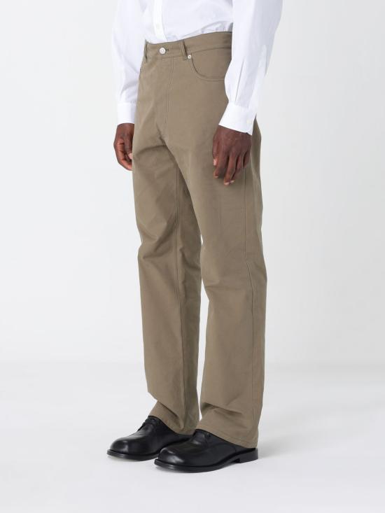 25FW 모스키노 데님 팬츠 03365218 0426 Brown - MOSCHINO