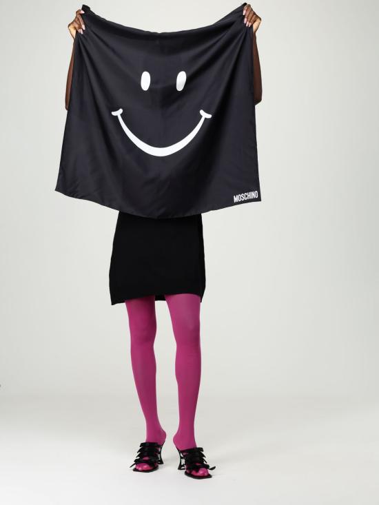 25FW 모스키노 머플러/스카프 33025475 3500 Black 1 - MOSCHINO