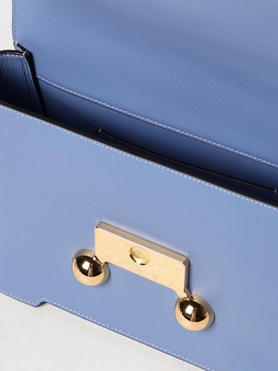 25FW 마르니 토트백 SBMP0195U0P6948 00B37 Gnawed Blue - MARNI