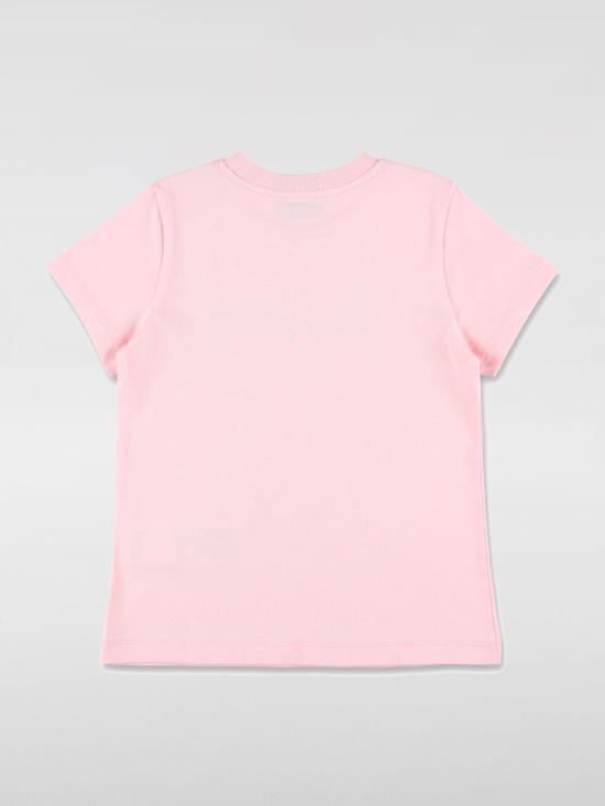 25FW [키즈] 모스키노 티셔츠 HPM058LAA34 50209 Pink - MOSCHINO