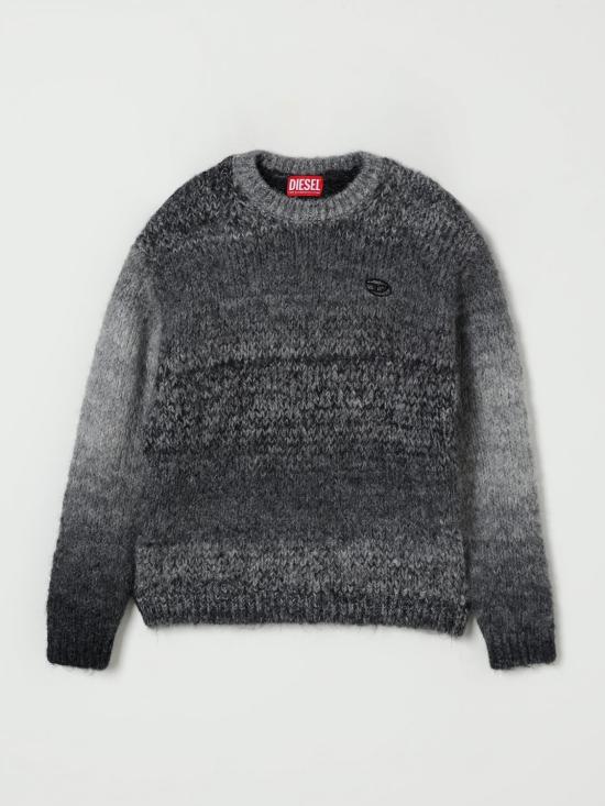 25FW [키즈] 디젤 풀오버 J02438KYAZQ K900 Black