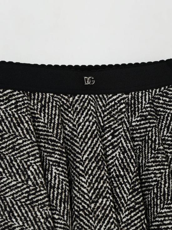 25FW [키즈] 돌체앤가바나 스커트 L54I67FSGDZ HH5QS White - DOLCE & GABBANA