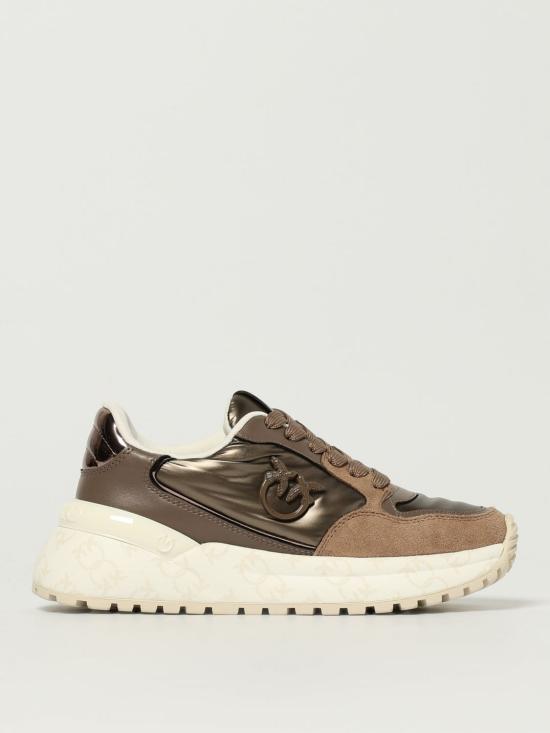 25FW 핑코 뮬/슬리퍼 SS0055P106 L15 Brown