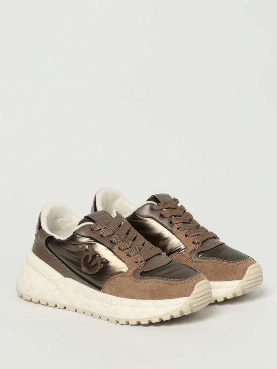 25FW 핑코 뮬/슬리퍼 SS0055P106 L15 Brown - PINKO