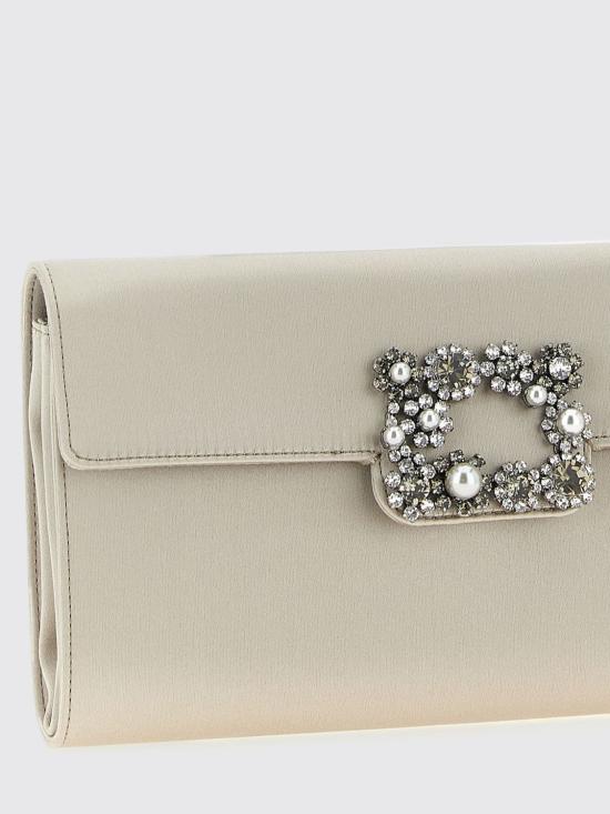 25FW 로저비비에 클러치/파우치 RBWAMFD0206RS0 B007 Grey - ROGER VIVIER