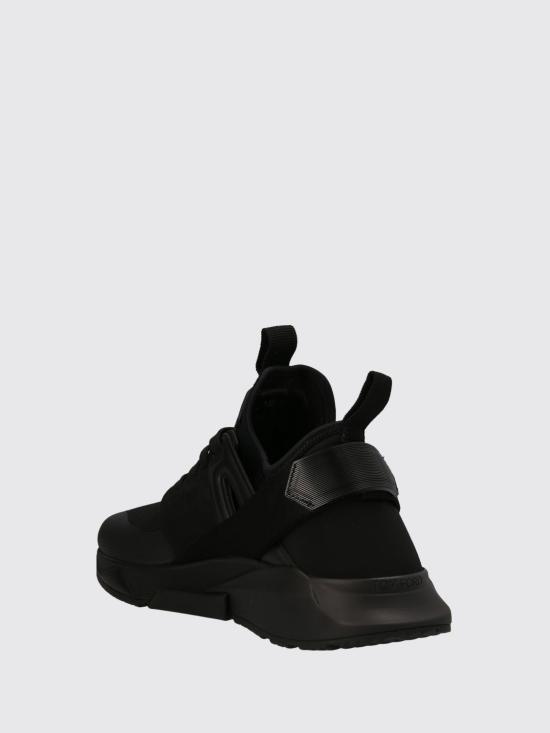 25FW 톰포드 JAGO 자고 네오프렌 스웨이드 스니커즈 J1100TOF001N 3NN01 Black - TOMFORD