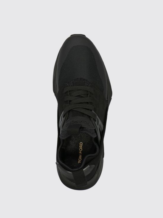 25FW 톰포드 JAGO 자고 네오프렌 스웨이드 스니커즈 J1100TOF001N 3NN01 Black - TOMFORD